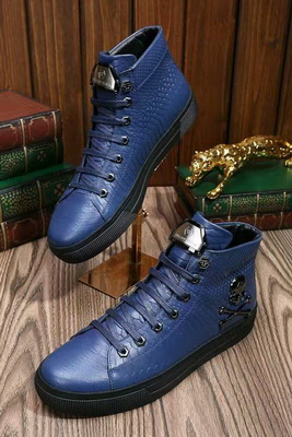 PhiliPP Plein High-Top Fashion Men Shoes--041